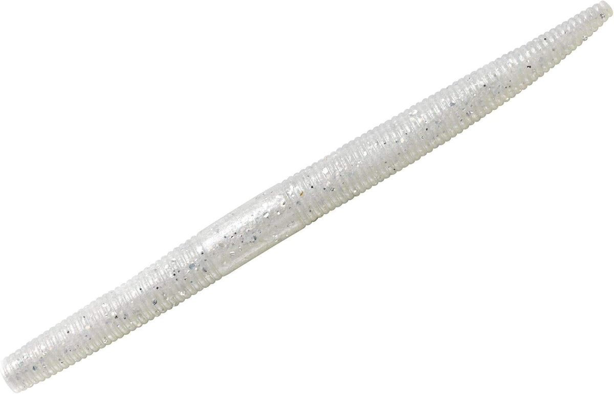 Yum Lures YDG581 Dinger Fishing Bait, Pearl/Silver Flake, 5" - 8-Pack