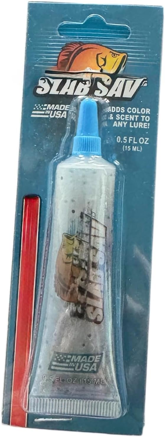 Lealand's Slab Sav Fishing Lure Scent Additive, 0.5 FL OZ, Adds Color & Scent, Made in USA ~ Choose Your Color (Shonuff)