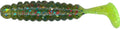 Slider 1-1/2-Inch Chartreuse Crappie/Panfish Grub Lure, 1.5-Inch, 1 Piece