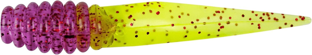 Bobby Garland Slab Slay'R Soft Plastic Crappie Fishing Lure, Keystone Candy, 2"