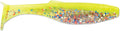 Rapala CrushCity Mayor Soft Plastic Paddle Tail Swimbait, Strong Kicking Action for Swim Jigs & Underspins, Bass, Redfish, Trout, Snook, Walleye & More, Hot Firecracker, 2-1/2"