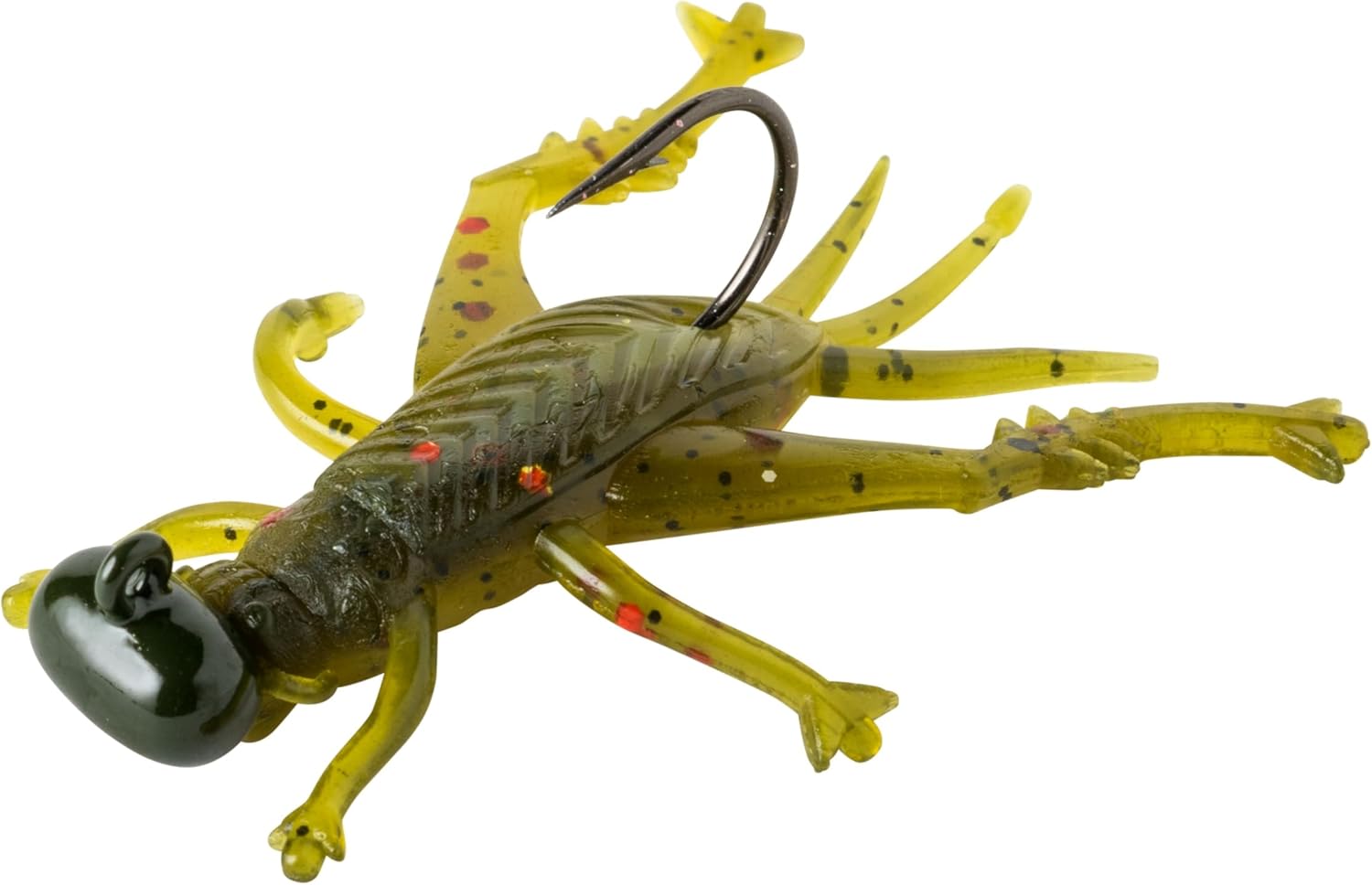Rebel LIVEFLEX™ Hopper Soft Plastic - Brown Cricket - 1.75"