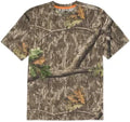 Mossy Men's Camo Short Sleeve T-Shirt, Hunting Camouflage Pattern, Crew Neck ~ 2XL