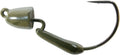 Z-Man, Finesse Bulletz Jighead, Freshwater, 1/10 oz, #1 Hook, Green Pumpkin, Package of 3