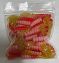Generic 2"" Hot Grubs Twister Tails Crappie Walleye Bass Fishing 50 Pack (Hot Mamma)