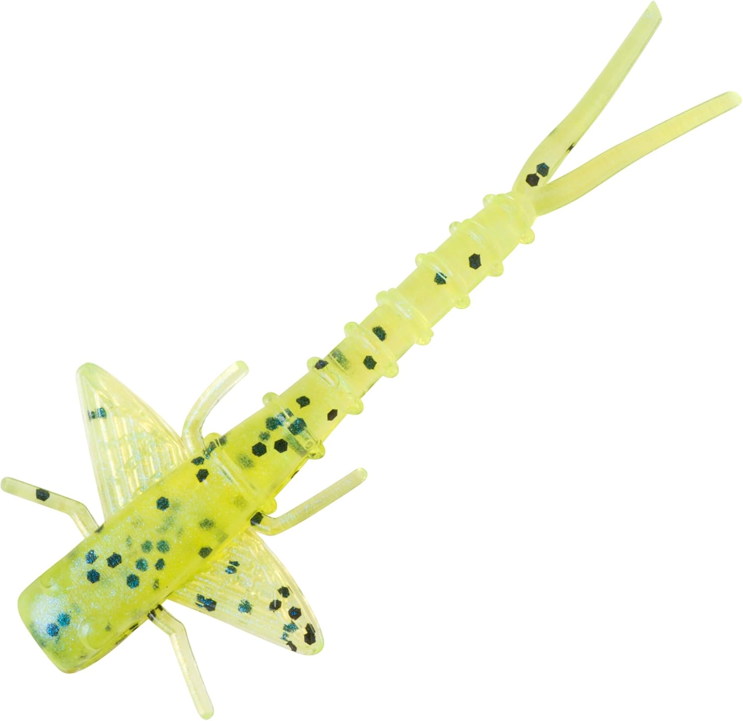 Bobby Garland Itty Bit Mayfly - Shimmer Shad - 1.25"
