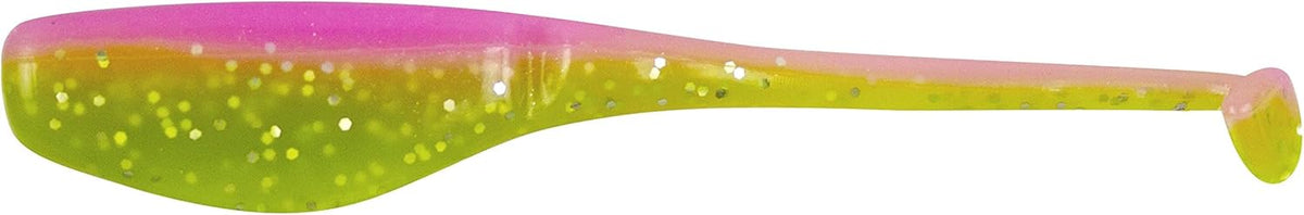 Bobby Garland Baby Shad Swim'R Soft Plastic Fishing Lure, Accessories for Freshwater Fishing, 2", 15 per Pack, Electric Chicken