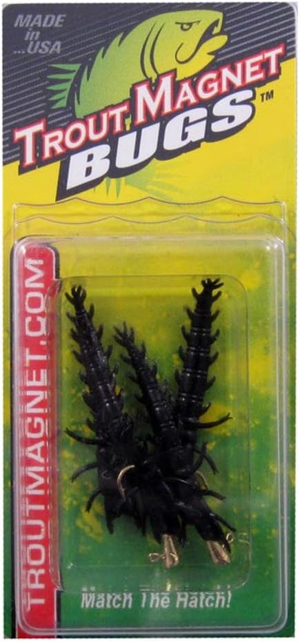 Leland Lures Trout Bugs 6Pc Sm Hellgramite Fishing Products