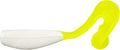 Bobby Garland Stroll'R Soft Plastic Crappie Fishing Lure, 2.5 Inches, Pack of 12, Bone White Chartreuse, BGSR1905-12