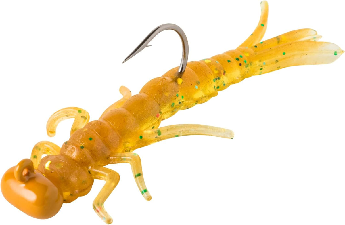 Rebel LIVEFLEX™ Creek Creature Soft Plastic - Stream Larva - 1.875"