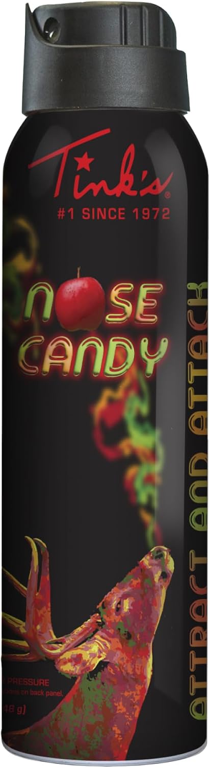 TINK'S Nose Candy Apple Scented Olfactory Blocker 5 oz Can | Hunting Lure/Attractant