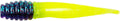 Bobby Garland Slab Slay'R Soft Plastic Crappie Fishing Lure, Fishing Gear and Accessories, 2", Junebug Pearl Chartreuse