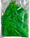 Lunker City Fishing Fin-S Fish 4" Split Tail Soft Plastic Jerk Bait Minnow Original Walleye and Bass Lure, 10 Per Bag, Made in The USA - 10 Salt & Pepper Silver Phantom