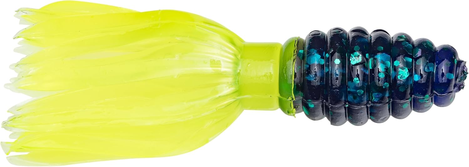 Strike (MRCCT134-188) Crappie King Crappie Thunder Fishing Lure, 188 - Junebug Chartreuse, 1.75"