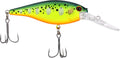 Berkley Flicker Shad Fishing Lure, Firetiger, 5/16 oz, 2 3/4in | 7cm Crankbaits, Size, Profile and Dive Depth Imitates Real Shad, Equipped with Fusion19 Hook