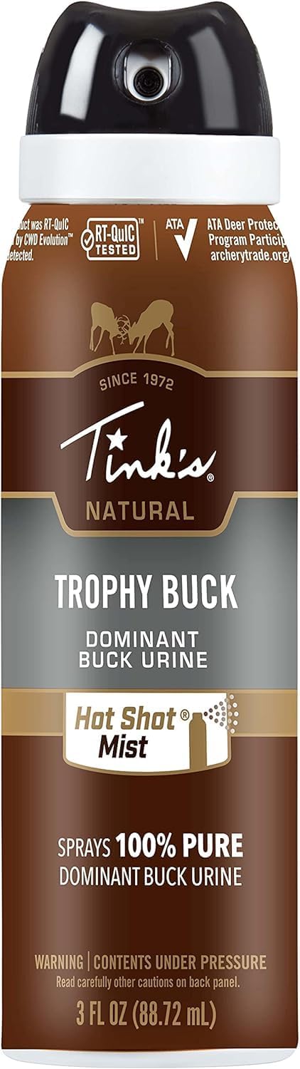 TINKS Trophy Buck Hot Shot Buck Mist - 3 Ounce Can