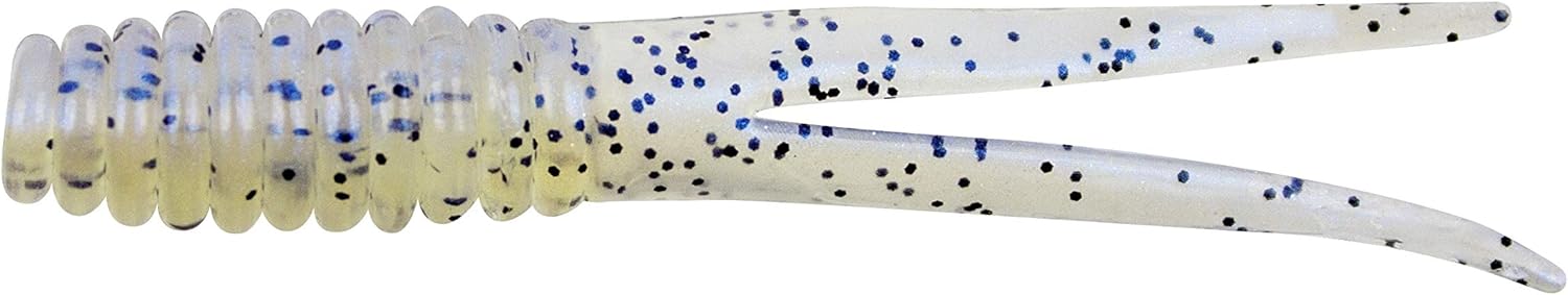 Bobby Garland Minnow Mind'R Soft Plastic Crappie Fishing Lure, Accessories for Freshwater Fishing, 2.25", Pack of 12, Monkey Milk