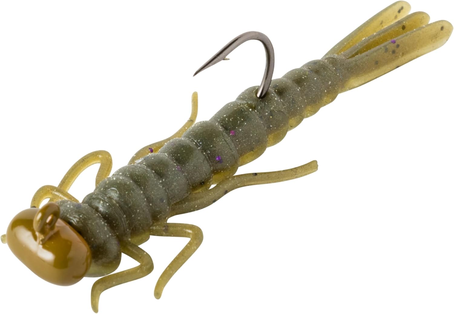 Rebel LIVEFLEX™ Creek Creature Soft Plastic - Siren Nymph - 1.875"