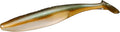 Lunker City Fishing 5" SwimFish Swimbait with Tail Soft Plastic Bass Lure Swimming Action Swim Bait, 4 Per Bag, Made in The USA - 06 Arkansas Shiner