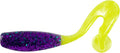 Bobby Garland Stroll'R Soft Plastic Crappie Fishing Lure, Fishing Gear and Accessories, 2.5", Pack of 12, Junebug Pearl Chartreuse