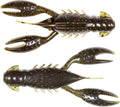 Z-MAN PRCR-46PK3 Pro Crawz 3.5"" Green Pumpkin 3 Pack, one Size