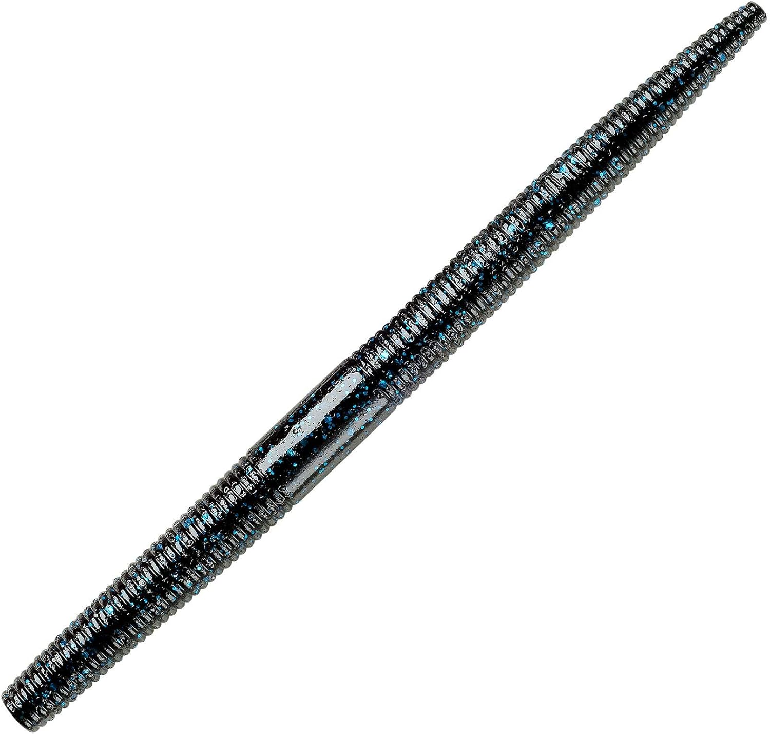 YUM Baits Co. Lures YDG521 Dinger Fishing Bait, Black/Blue Flake, 5"