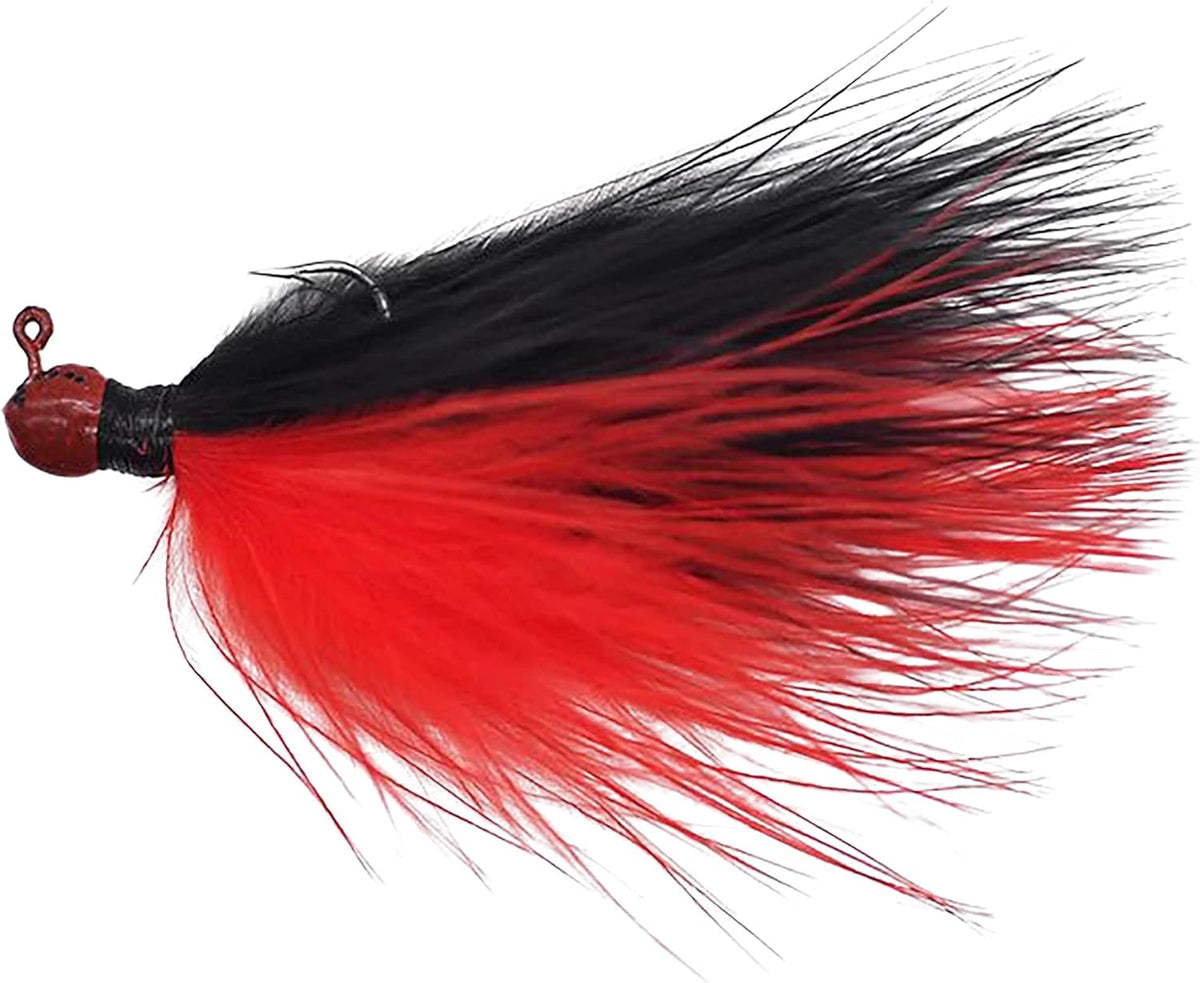 Trout Magnet D2 1/32oz Jig Bleeding Black Widow
