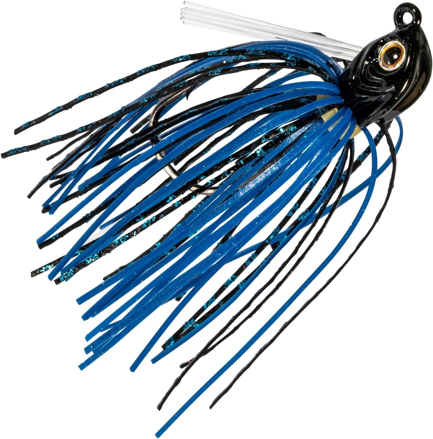 Z-Man MFSJ316-02 Midwest Finesse Swim Jig 3/16 Oz Black Blue