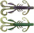Chompers Craw Tube Soft Bait, Green Pumpkin, CT4N7-2