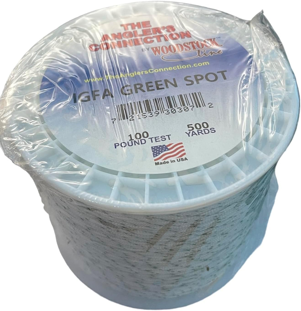 Woodstock Greenspot Braided IGFA Dacron Line 100 lb Test 500yards
