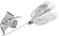 BOOYAH Buzz Buzzbait Bass Fishing Lure, Snow White Shad, 3/8 oz