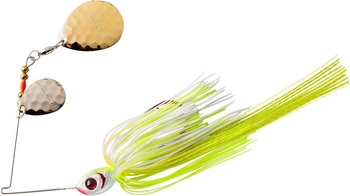 BOOYAH Tux and Tails - Chartreuse White/Gold - 3/8 oz