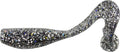 Bobby Garland Stroll'R Soft Plastic Crappie Fishing Lure, 2.5 Inches, Pack of 12, Double Silver Rainbow, BGSR153-12