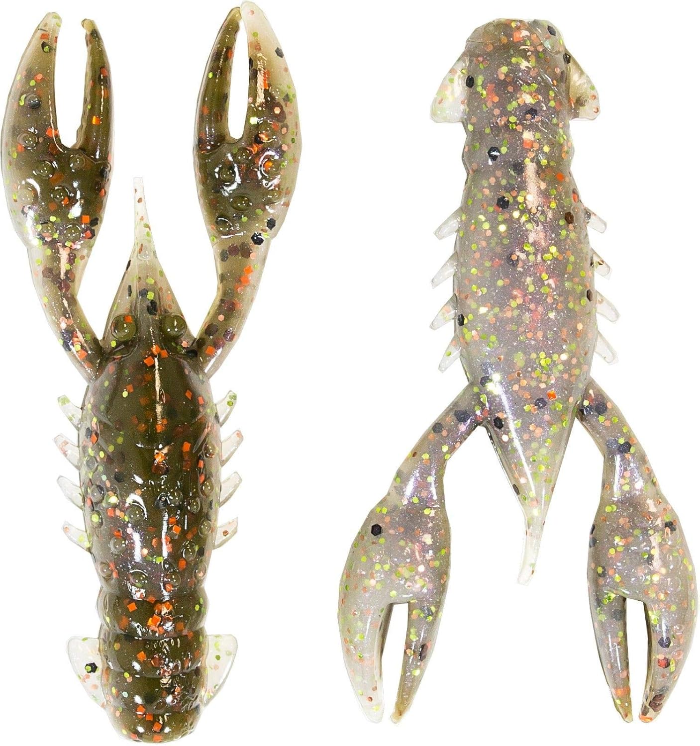 Z-Man TRDCR-343PK6 TRD Crawz 2.5" Drew'S Craw 6 Pack, Multi, One Size