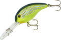 BANDIT LURES Crankbait Series 100 200 & 300 Bass Fishing Lures, Chartreuse Fleck, Series 300 (Dives to 12'), (BDT3D66)
