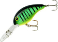 BANDIT LURES Series 300 Crankbait Bass Fishing Lures, Fisghing Accessories, Dives to 12-feet Deep, 2', 1/4 oz, Fire Tiger, (BDT320)