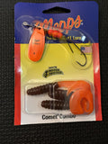 Mepp's Comet Combo, hot Orange-Brown,Orange Tail