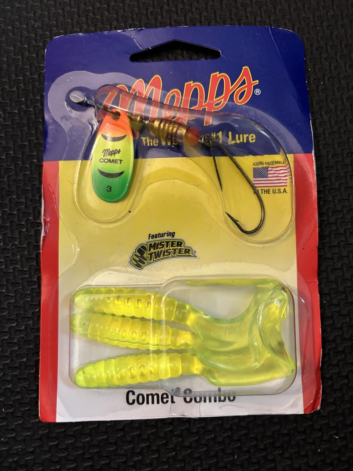 Mepp's Comet Combo, hot firetiger-Chartreuse