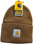 Carhartt Adult Unisex Knit Cuffed Beanie ~ Brown ~ A18-BRN