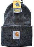 Carhartt Adult Unisex Knit Cuffed Beanie ~ Charcoal ~ A18-CLM