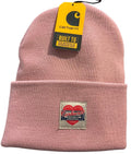 Carhartt Rose Tint Heart Patch Ladies Beanie ~ NEW ~ AH409-W
