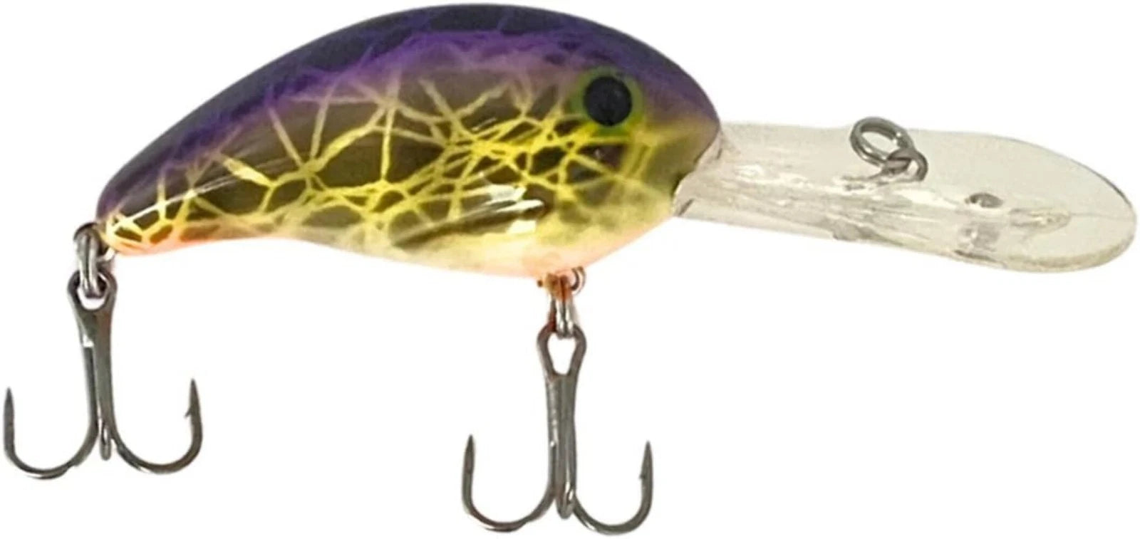 Headhunter Lures Snazzy Eye Series H-12 Diver Crankbait 10-12' ~SE12-MM-1 ~ Mississippi Mud