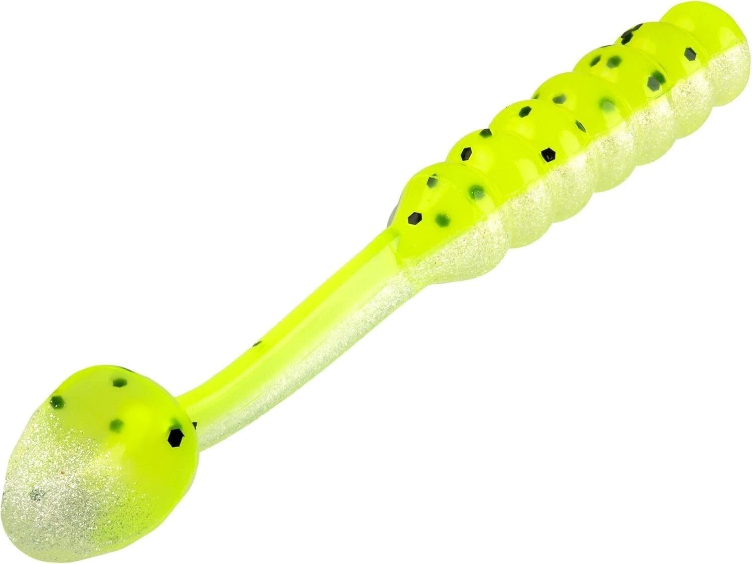 Strike King Mr. Crappie Slabalicious XL, Soft Plastic Paddle Tail Grub Fishing Lure, Pepper Shad, 2 1/2-Inches, 10-Pack, MRCSLCXL-224
