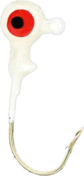 Head Hunter 1/24oz Painted Round Head Jig 10pk (White)